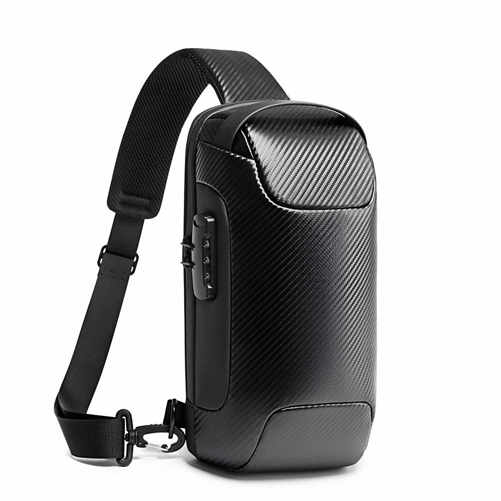 unisex polyester waterproof unique wholesale anti theft crossbody men sling bags
