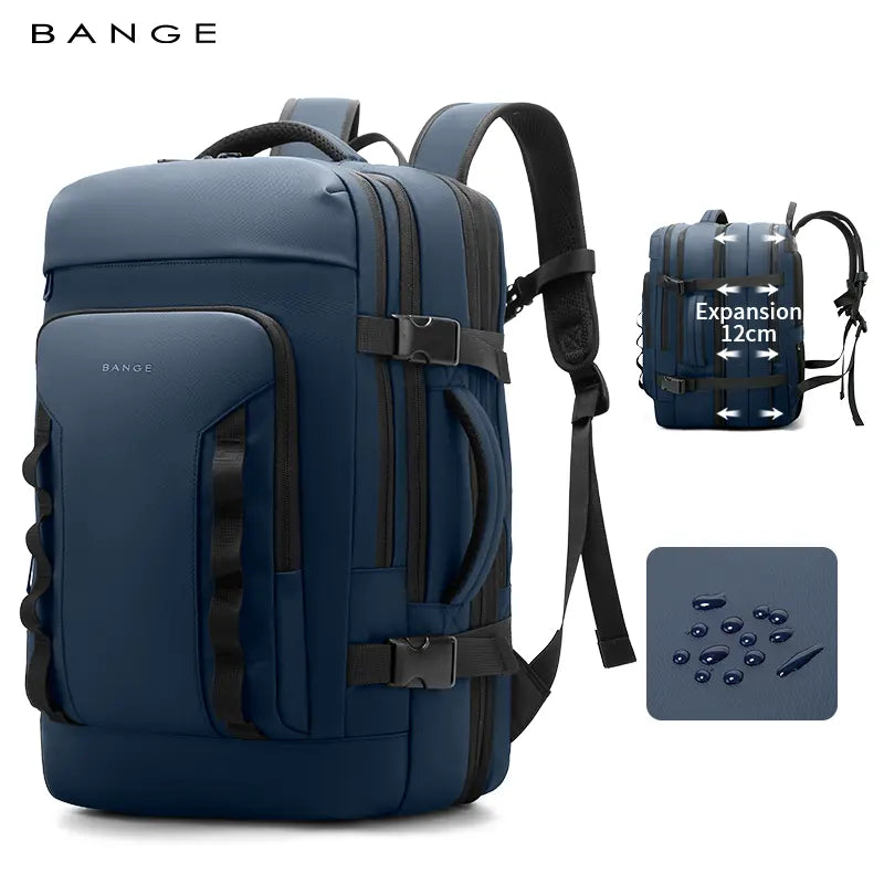 Design Multifunction Business Expandable Travel Men Waterproof Laptop Backpack