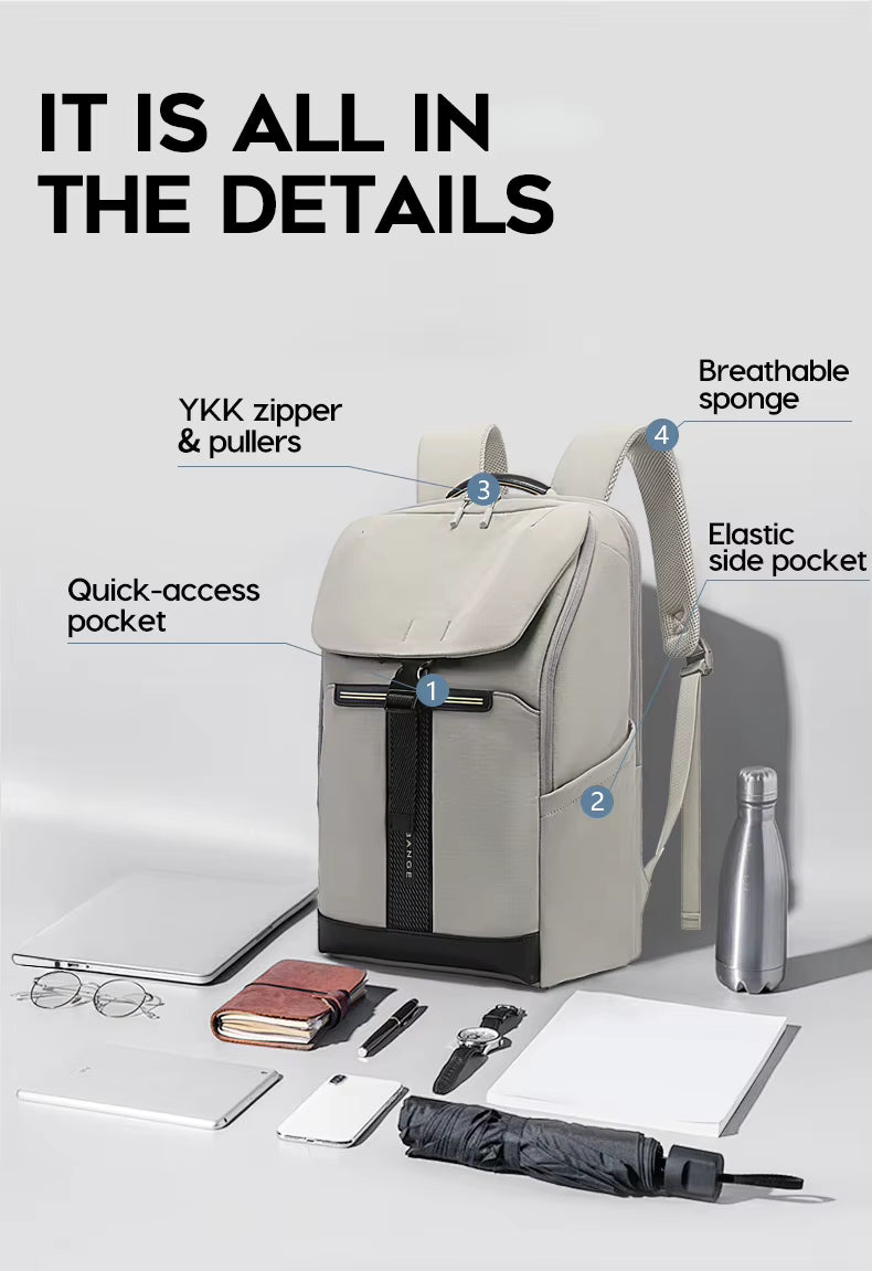 Bange New Arrival Custom Travel Student Durable Anti-theft Men Waterproof Business Laptop Backpacks