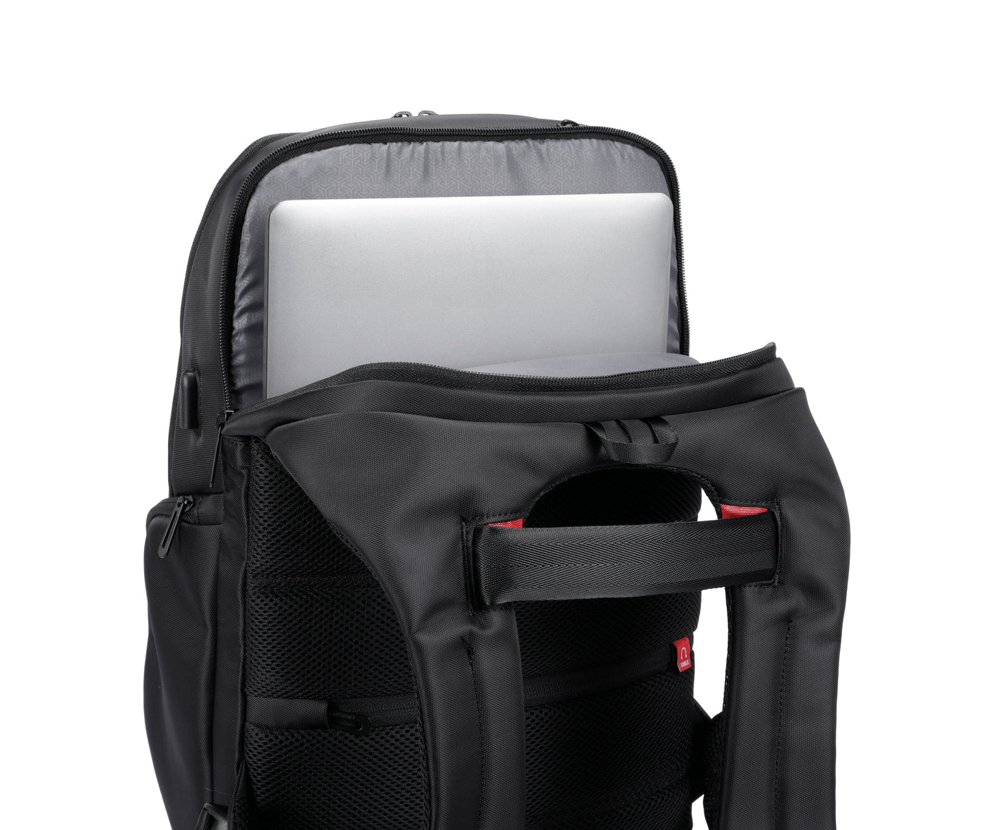Kingsons Warming Briefcases two size 15.6 & 17 Inch Laptop Bag Travel USB Charging Backpack