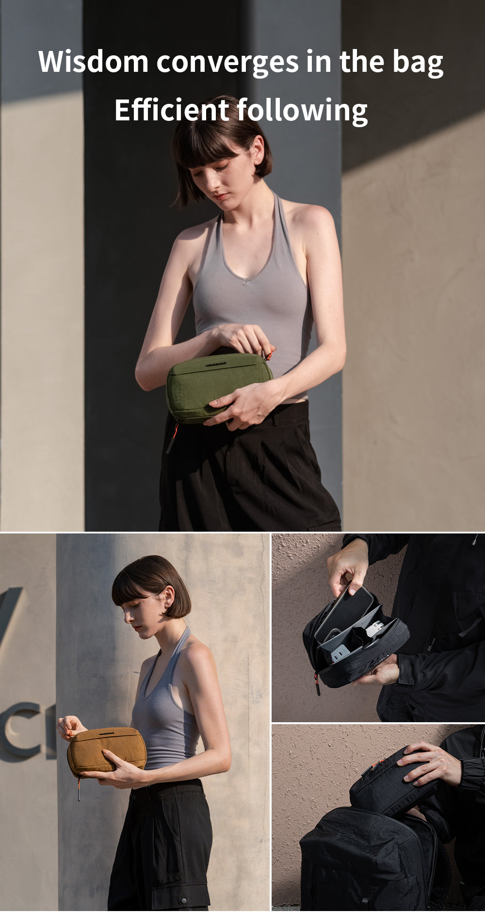 Kingsons Essential Data Storage Travel Bag,