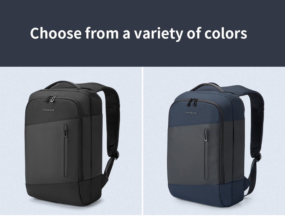 Kingsons Durable Business Laptop Backpack Leather