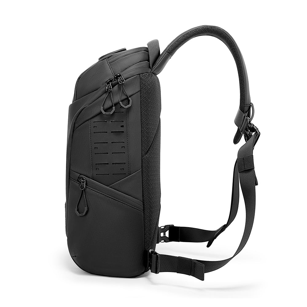 BANGE New Premium Multifunction Trendy Hiking Wholesale Crossbody Waterproof Men Sling Bag
