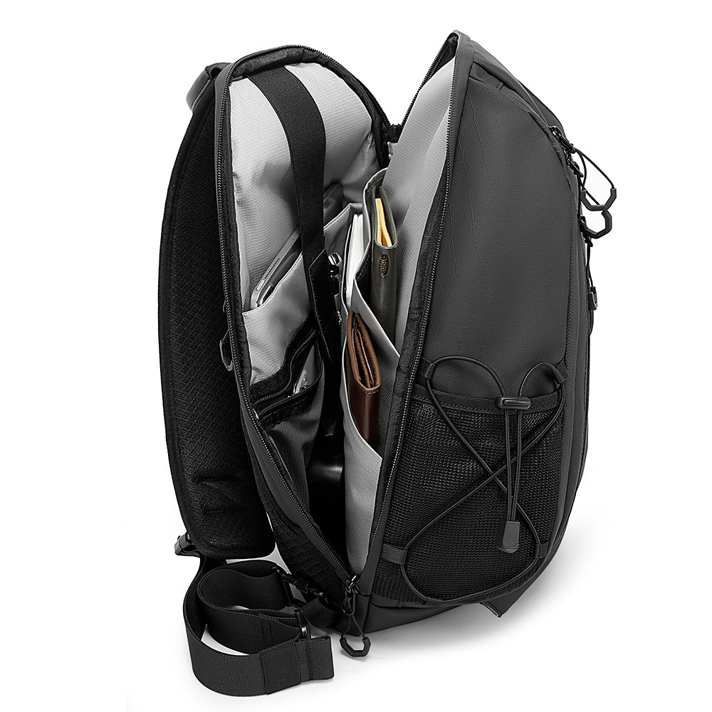 BANGE New Premium Multifunction Trendy Hiking Wholesale Crossbody Waterproof Men Sling Bag