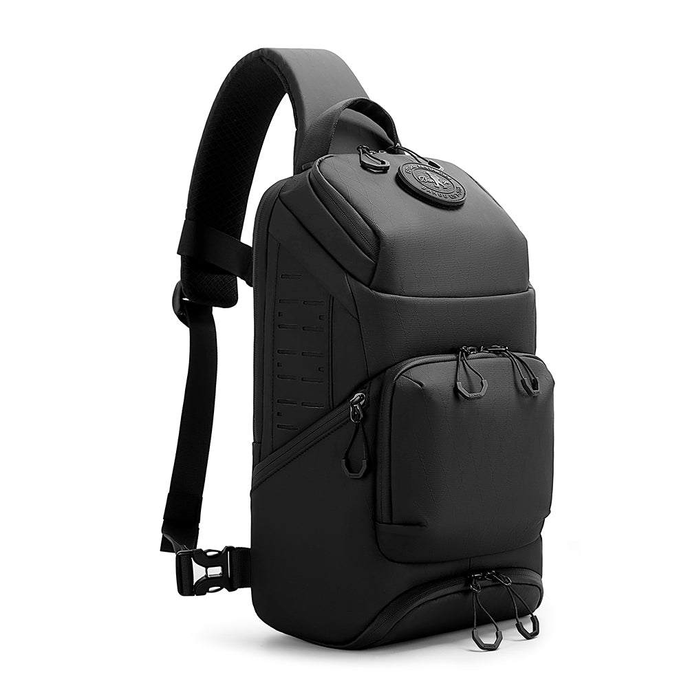 BANGE New Premium Multifunction Trendy Hiking Wholesale Crossbody Waterproof Men Sling Bag
