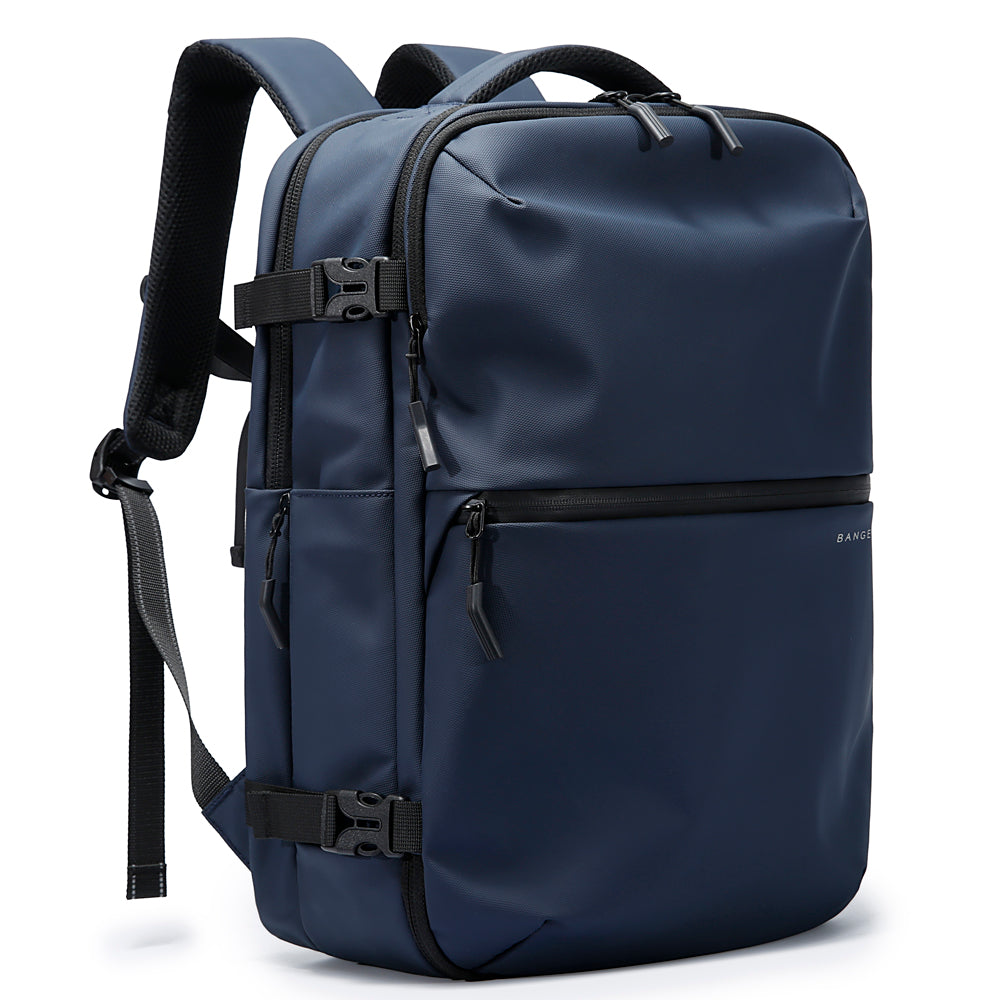 BANGE Hot Sell New Arrival TSA Lock Waterproof Men Anti Theft Travel air Vacuum sealed Compression Backpack