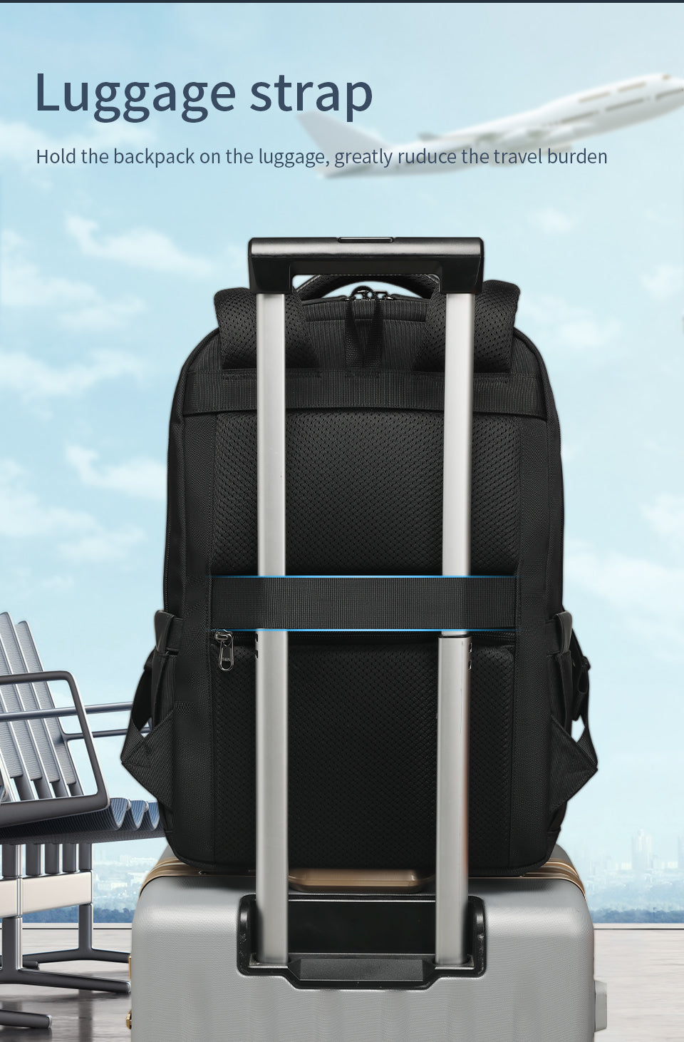 Tigernu Backpack 2025 Customizable Large Capacity Multi-function 15.6 Inch Lightweight Waterproof Daily Commuting Business Backpack