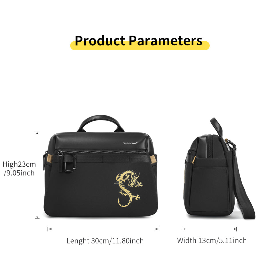 Tigernu Manufacturer's Waterproof Multifunction Soft Bag Business Briefcase Laptop Messenger Shoulder Bag