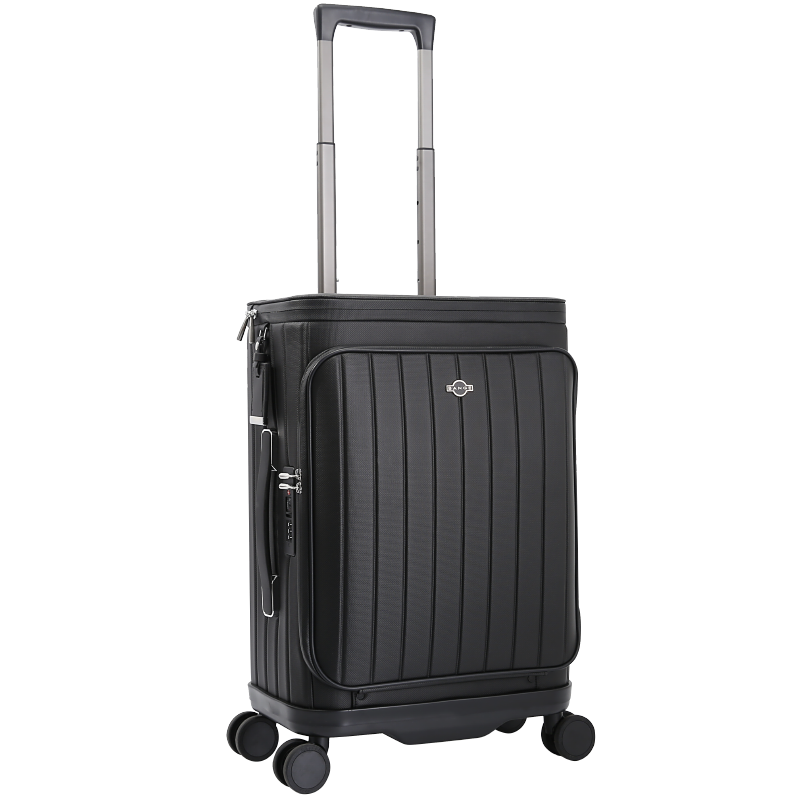 Bange Unisex 360 Degree Silent Glide Wheels TSA Lock Premium 20inch Carry on Multifunction Travel Luggage