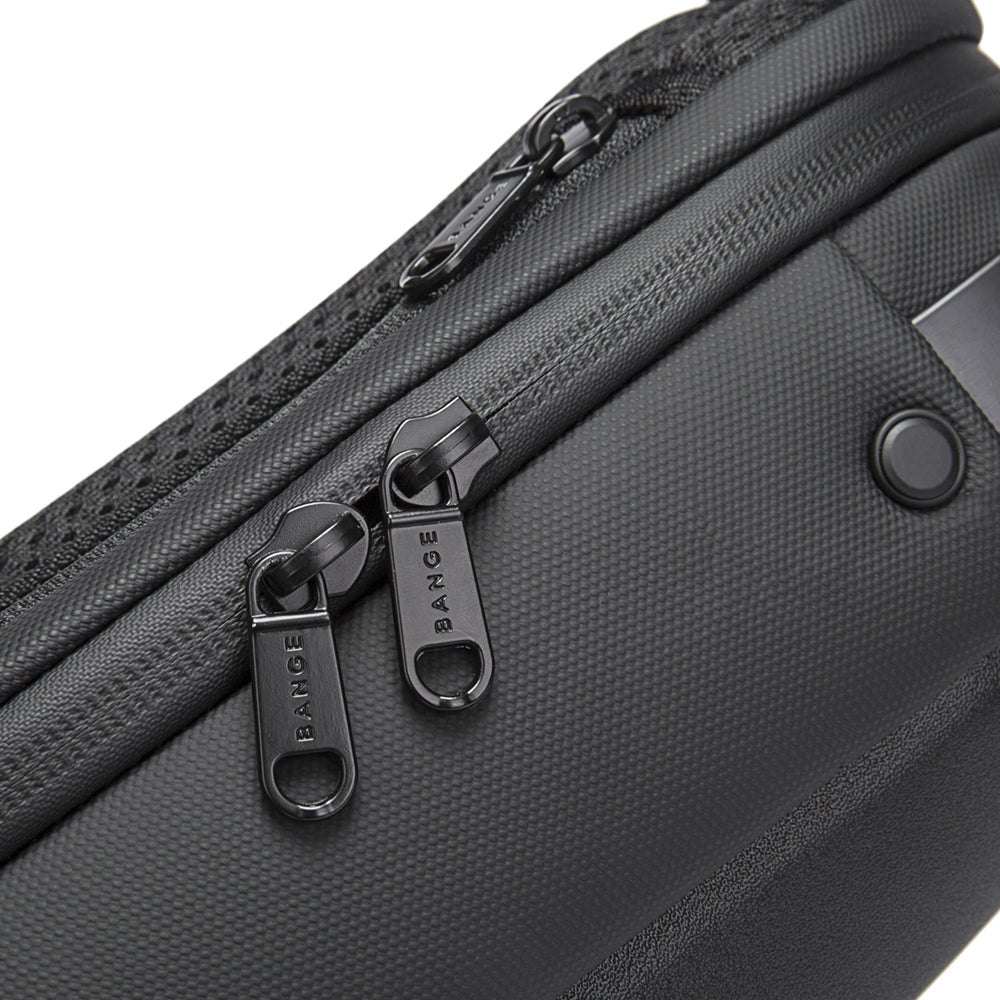 BANGE usb men travel outdoor waterproof portable men small shoulder crossbody sling bag crossbody sling bag