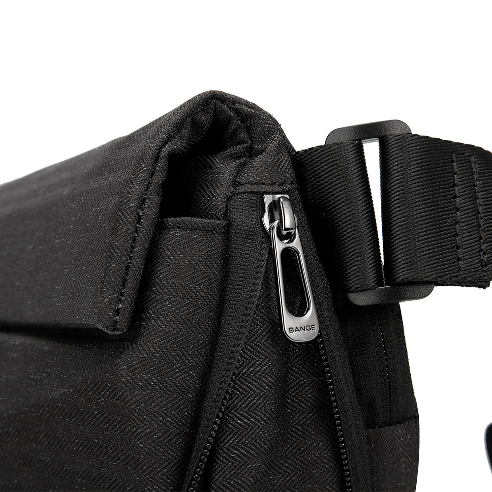 irregular trendy custom crossbody korean waterproof men sling bag