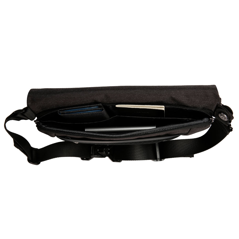 irregular trendy custom crossbody korean waterproof men sling bag