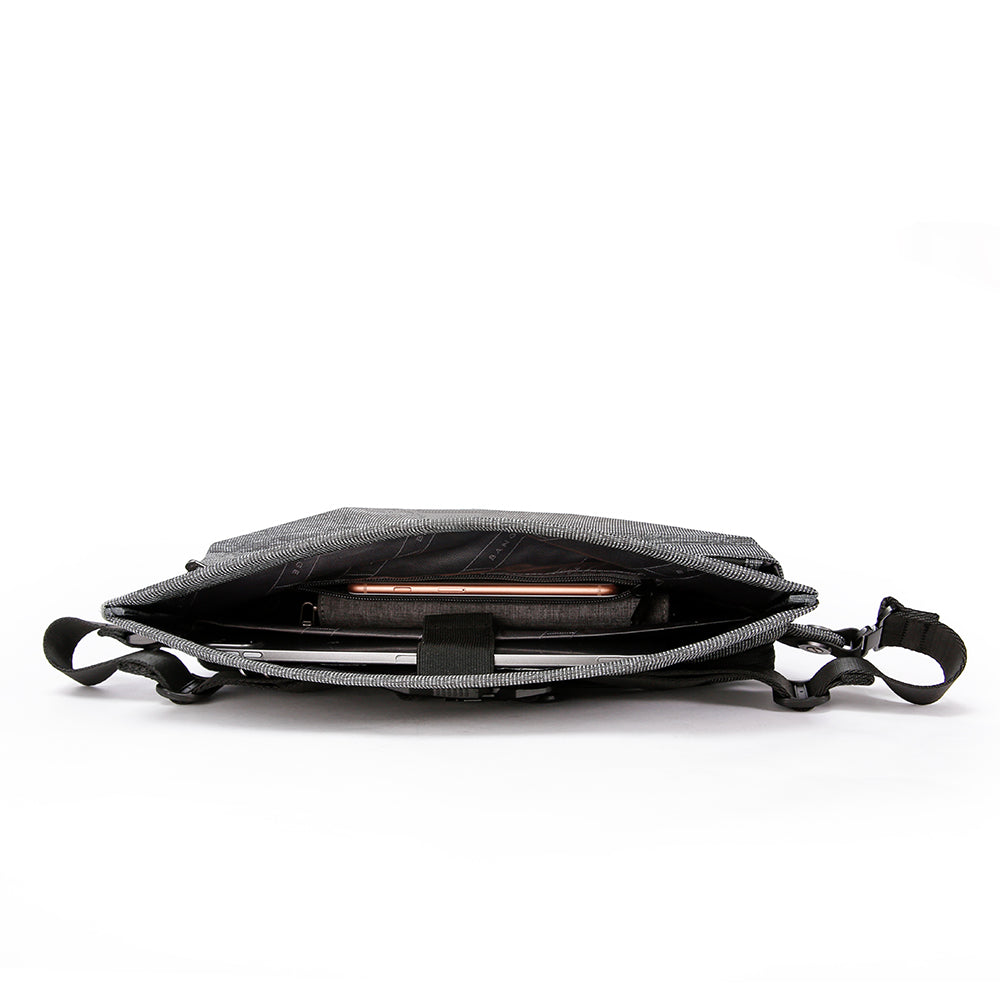 irregular trendy custom crossbody korean waterproof men sling bag