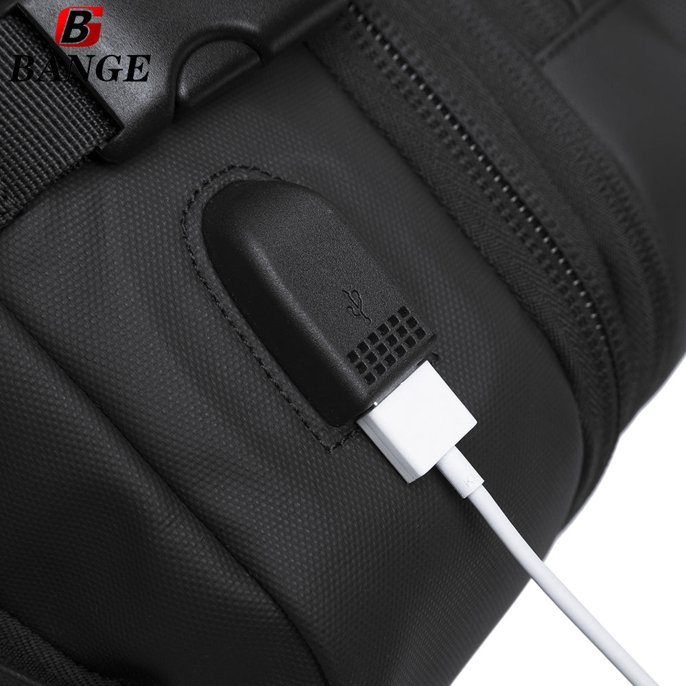 15.6inch usb waterproof notebook expandable travel backpacks bags 36L