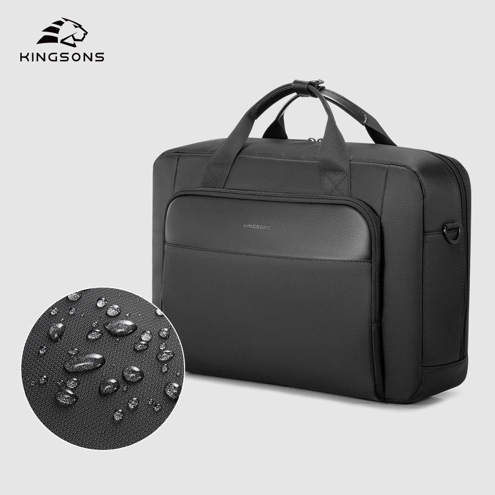 Kingsons Water Repellent Handbag Stylish Briefcase Notebook Bags Business Laptop Bag Unisex Portable Laptop Bag