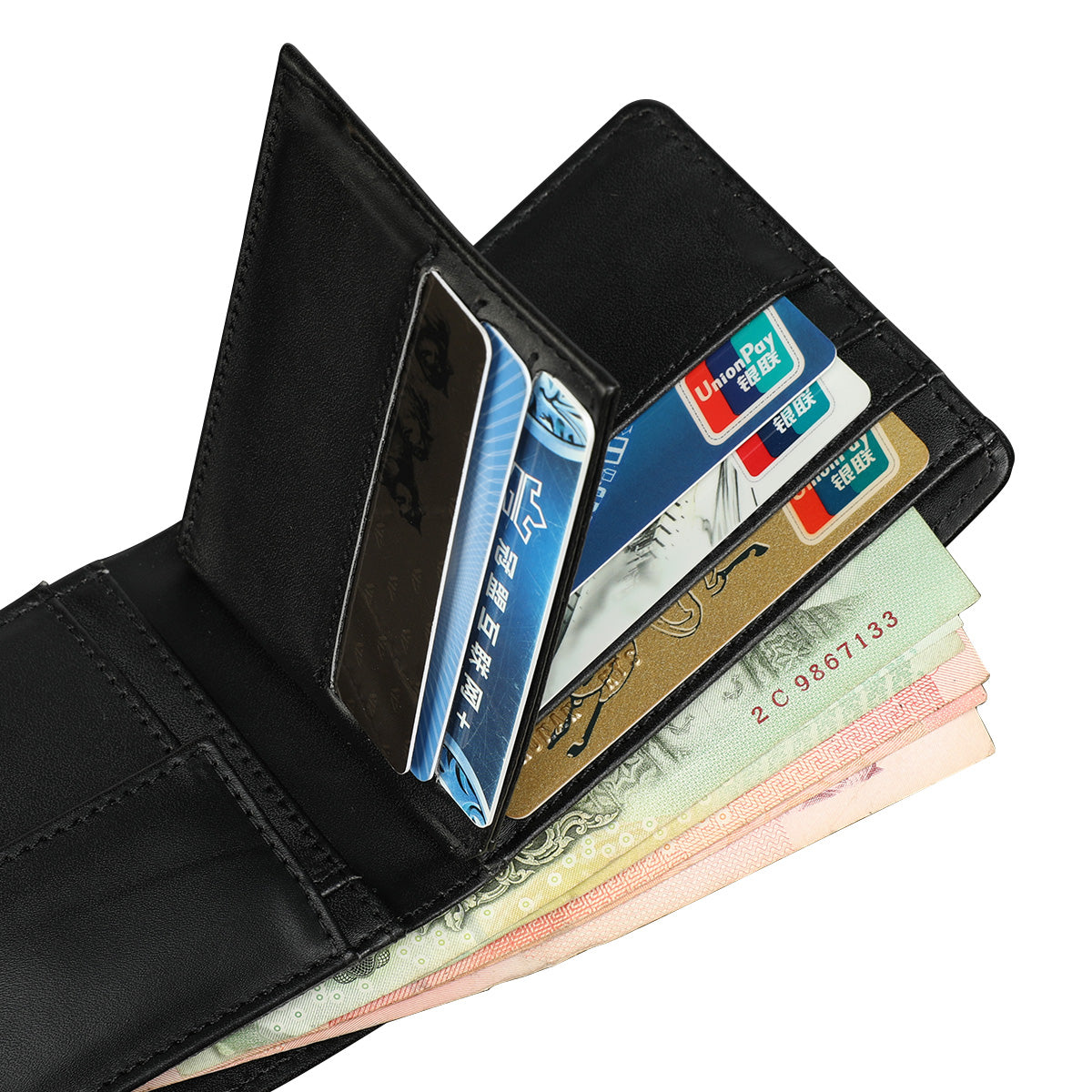 Tigernu Classic Fashion Category Storage 6.1-inch PU Easy Carrying Waterproof Scratch Resist Simple Universal Versatile Men's Wallet