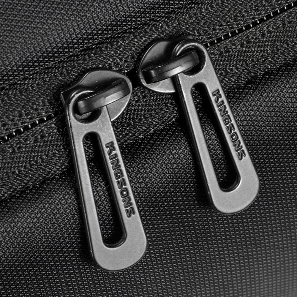 Kingsons Warming Briefcases two size 15.6 & 17 Inch Laptop Bag Travel USB Charging Backpack