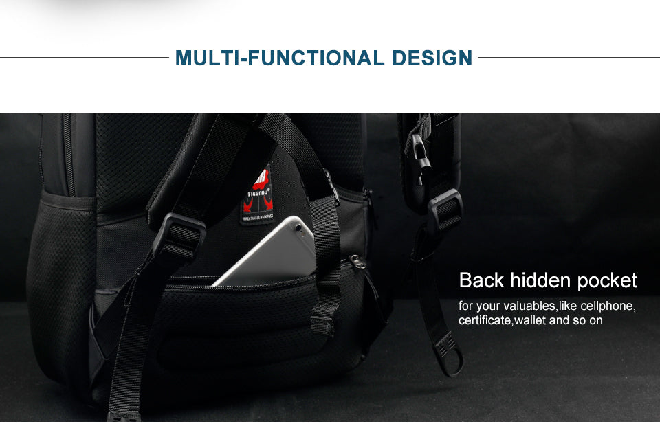 Tigernu High Quality Large Capacity Waterproof Travel Backpack Outdoor Business Laptop Bag Backpack