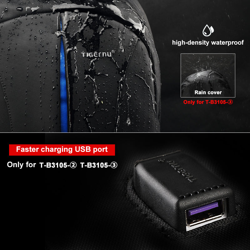 Tigernu High Quality Large Capacity Waterproof Travel Backpack Outdoor Business Laptop Bag Backpack