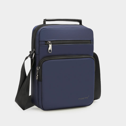 Tigernu Daily 9.6-inch Tablet Computer TPU Shock-absorbing Particles Business Outdoor Sport Travel Men's Crossbody Bag Sling Bag