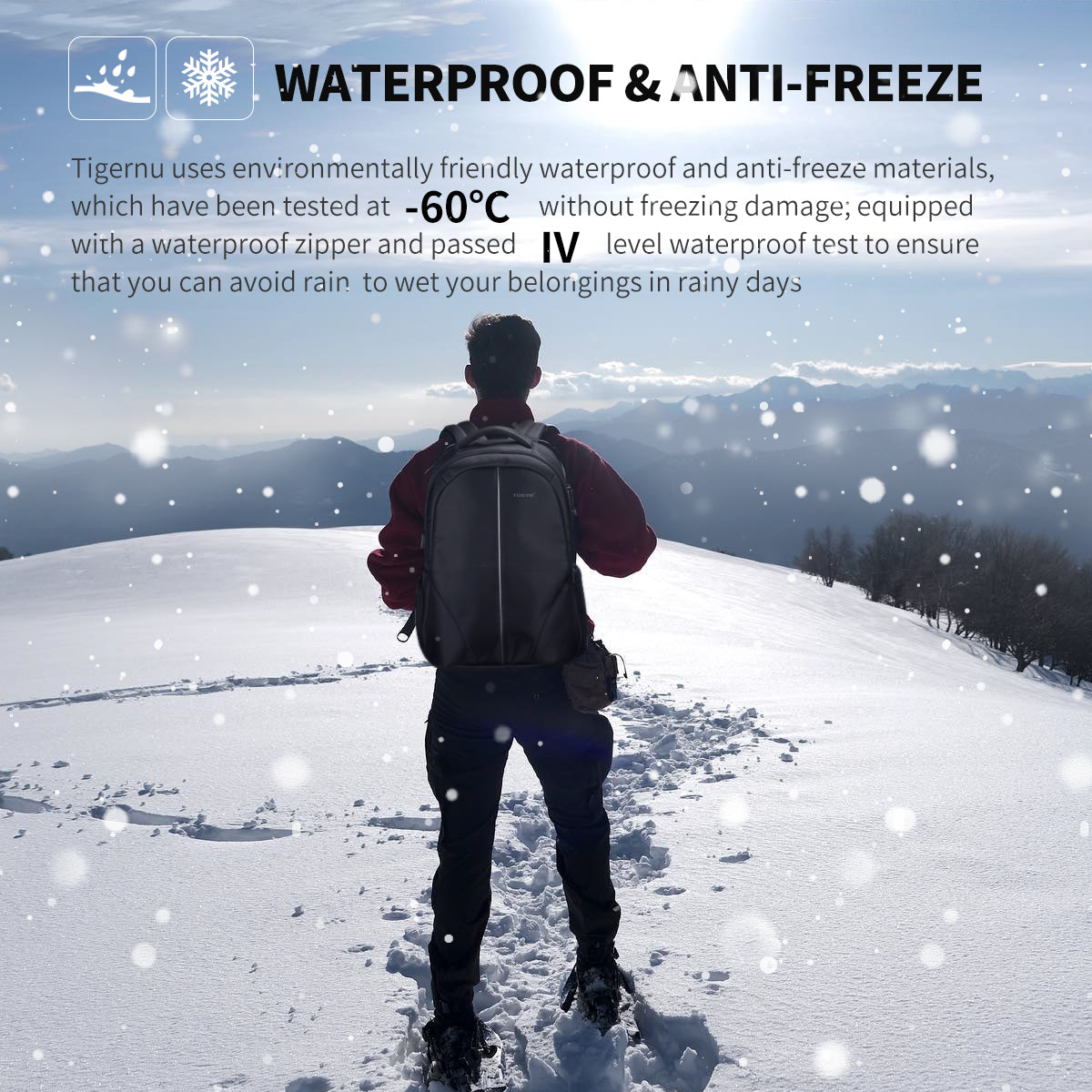 Tigernu Anti-theft Waterproof Backpack Usb Backpacks With Tsa Lock Mochilas Computer Leisure Backpack