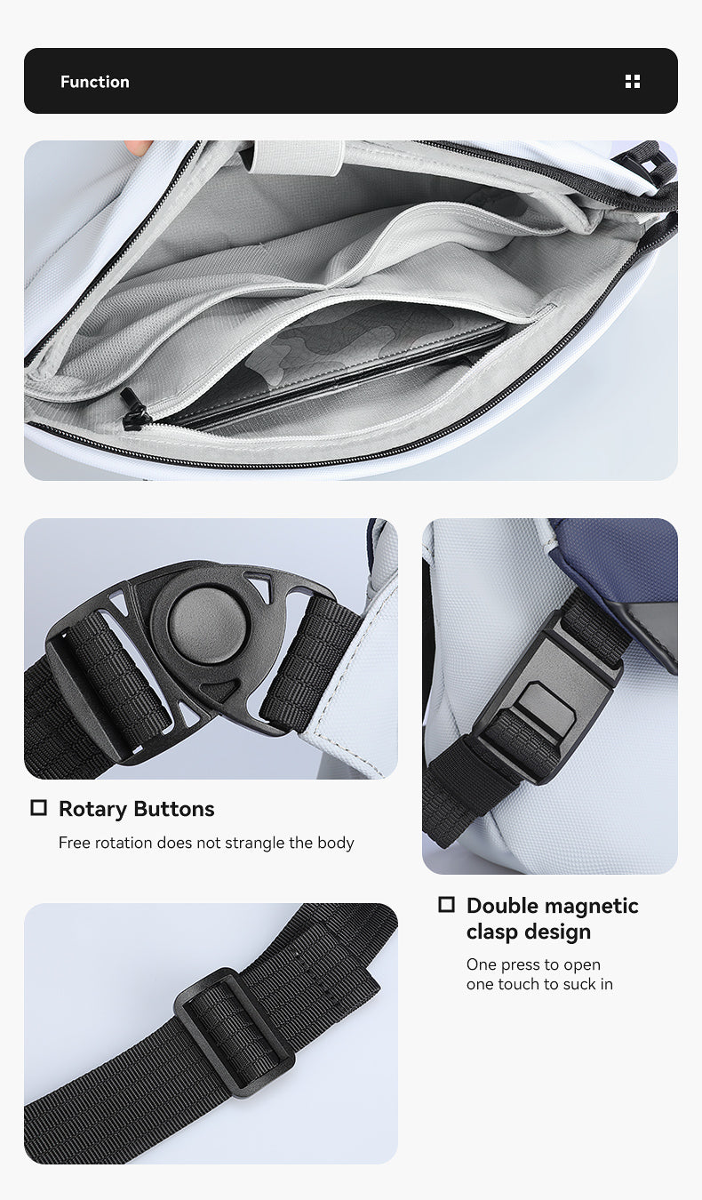 Mark Ryden Selling Explosive Men's Crossbody Bag Sports Cycling wholesale crossbody bag