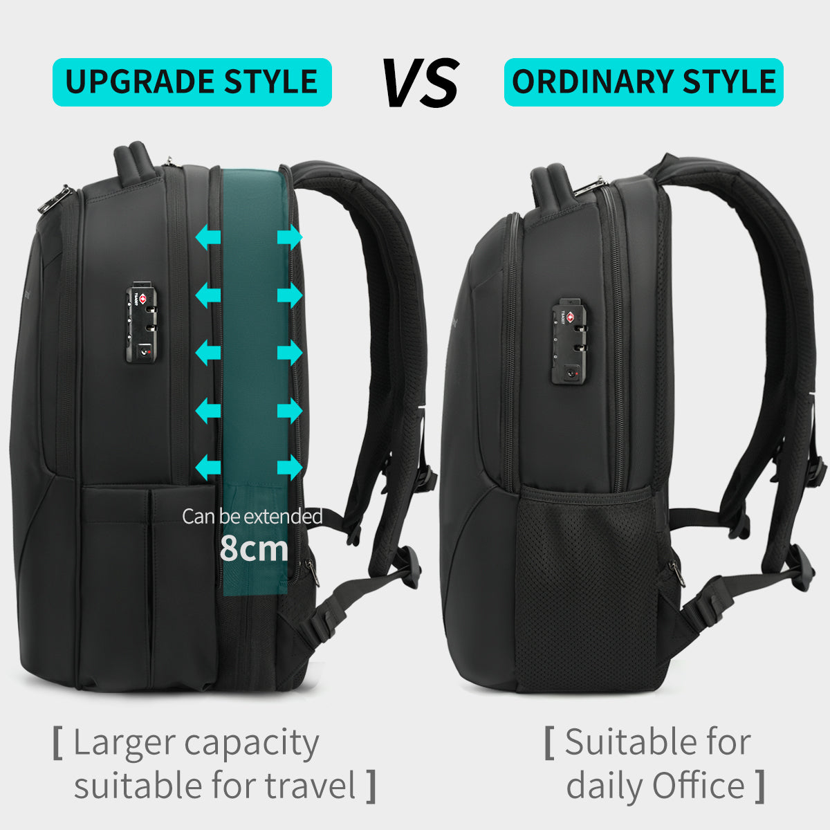 Tigernu Anti-theft Waterproof Backpack Usb Backpacks With Tsa Lock Mochilas Computer Leisure Backpack