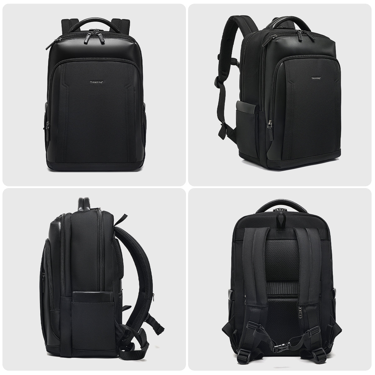 Tigernu Backpack 2025 Customizable Large Capacity Multi-function 15.6 Inch Lightweight Waterproof Daily Commuting Business Backpack