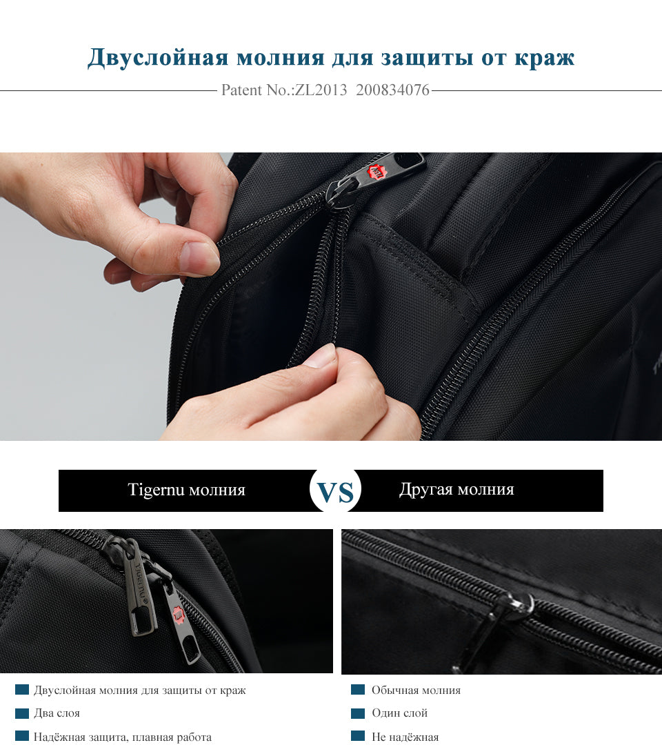Tigernu High Quality Large Capacity Waterproof Travel Backpack Outdoor Business Laptop Bag Backpack