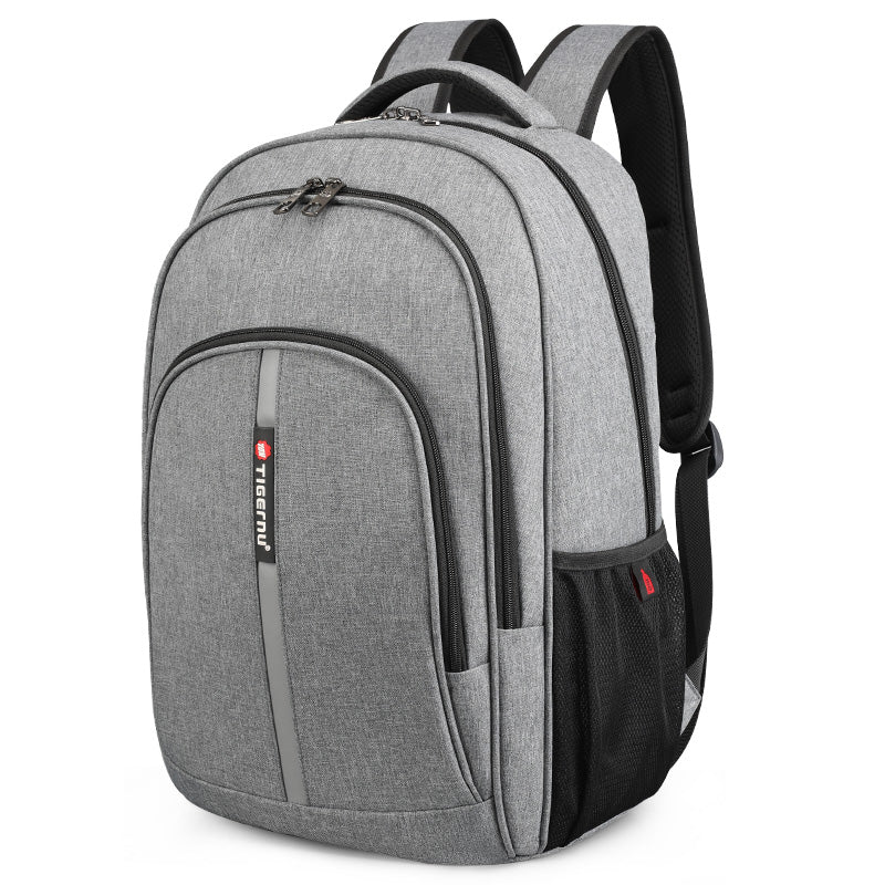 Tigernu High Quality Large Capacity Waterproof Polyester Men Backpack Travel Backpack Outdoor Business Laptop Bag Backpack