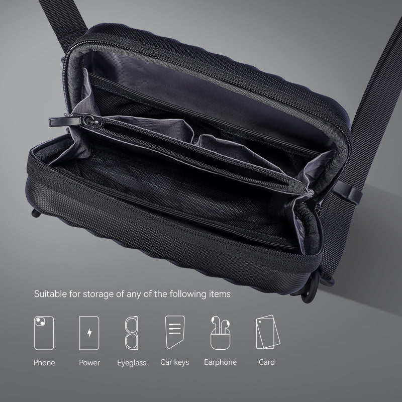 Mark Ryden Mini Crossbody Bag Men's Chest Bag Sports Casual Large Capacity Small Backpack Trolley Shape Satchels