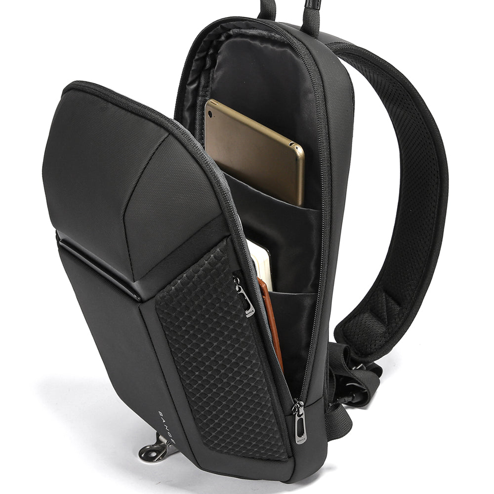 BANGE New Design Wholesale Hot Sell Bulk Travel Shoulder Korean Crossbody Custom Men Sling Bag