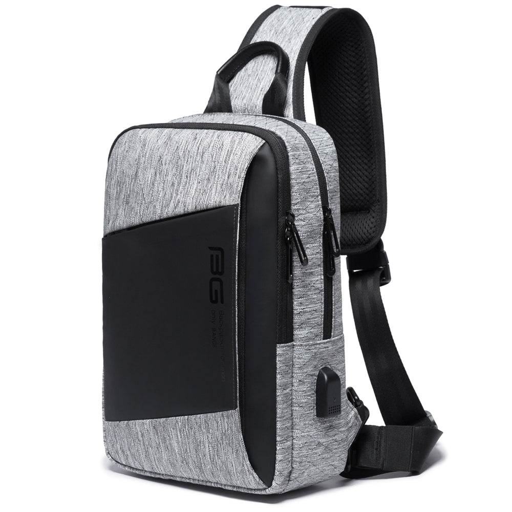 Factory Bange new waterproof oxford wholesale anti theft custom korean crossbody sling bag men sling bag