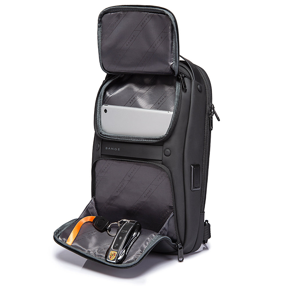 Chest bag for 9.7" iPad USB Charging