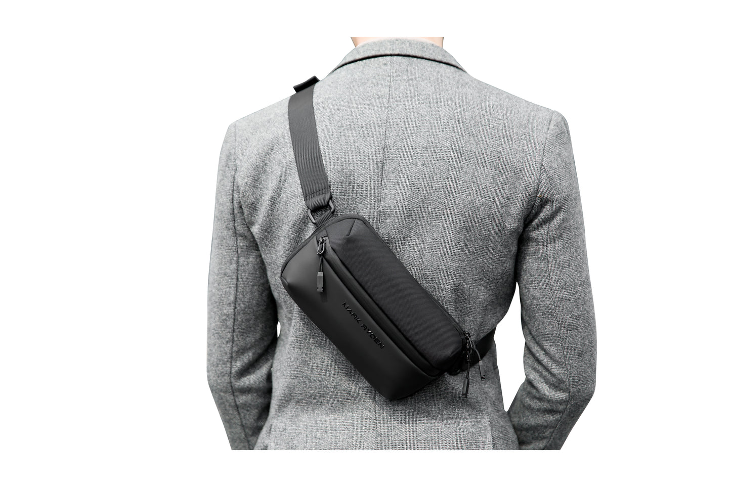 Mark Ryden Waterproof Fashion Casual Men Crossbody Shoulder Anti-theft Messenger Bags Chest Sling Bag