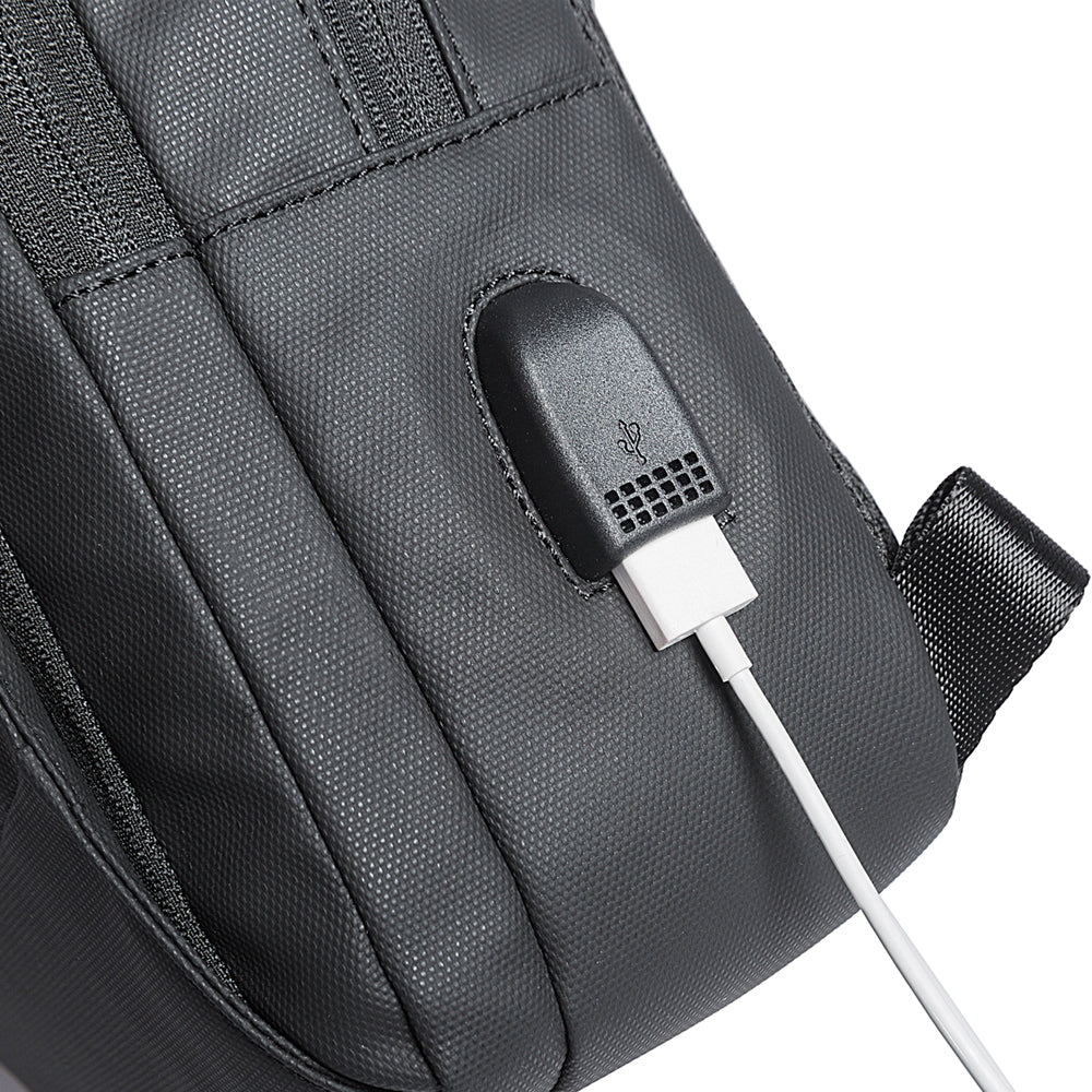 Factory Bange new waterproof oxford wholesale anti theft custom korean crossbody sling bag men sling bag