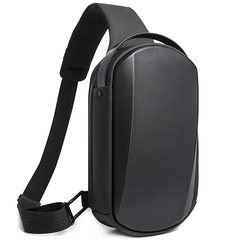 BANGE usb men travel outdoor waterproof portable men small shoulder crossbody sling bag crossbody sling bag
