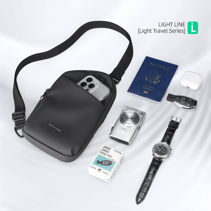 Mark Ryden Factory Wholesale New Customized Shoulder Bag Men's Chest Crossbody Bags Sports Riding Small Backpacks