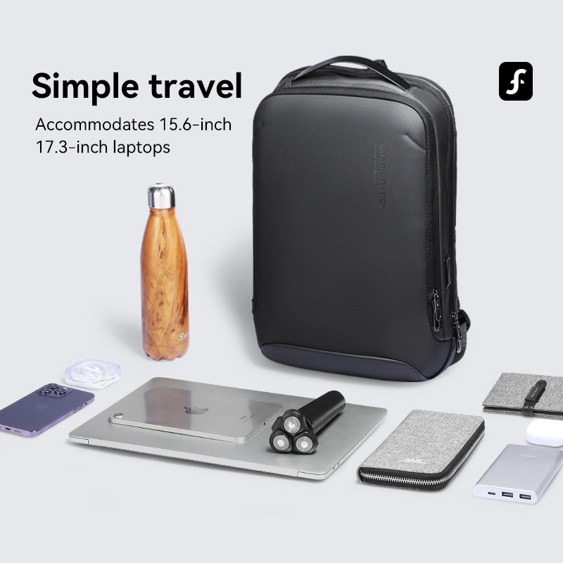 Mark Ryden Wholesale Luxury Travel Laptop Carry on Backpacks Travel Laptop 17&15.6 Bags for Men Thin Business Backpack