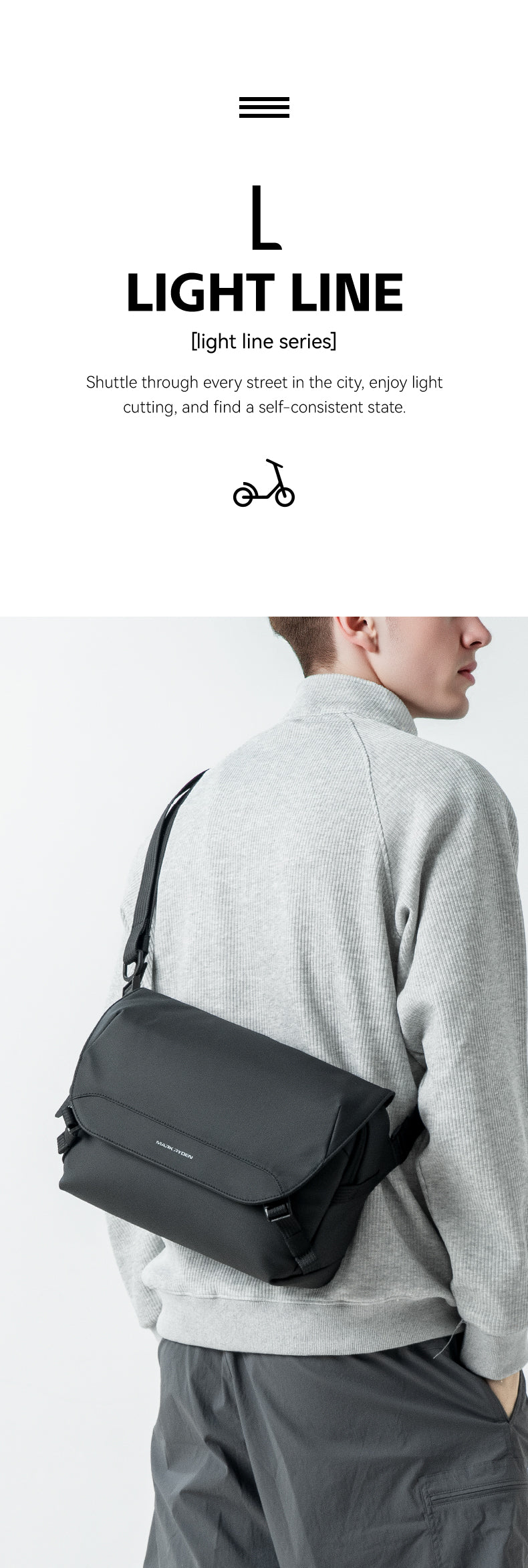 Mark Ryden Factory Wholesale New Crossbody Large Capacity Small Backpack Customized Light Luxury Shoulder Bag