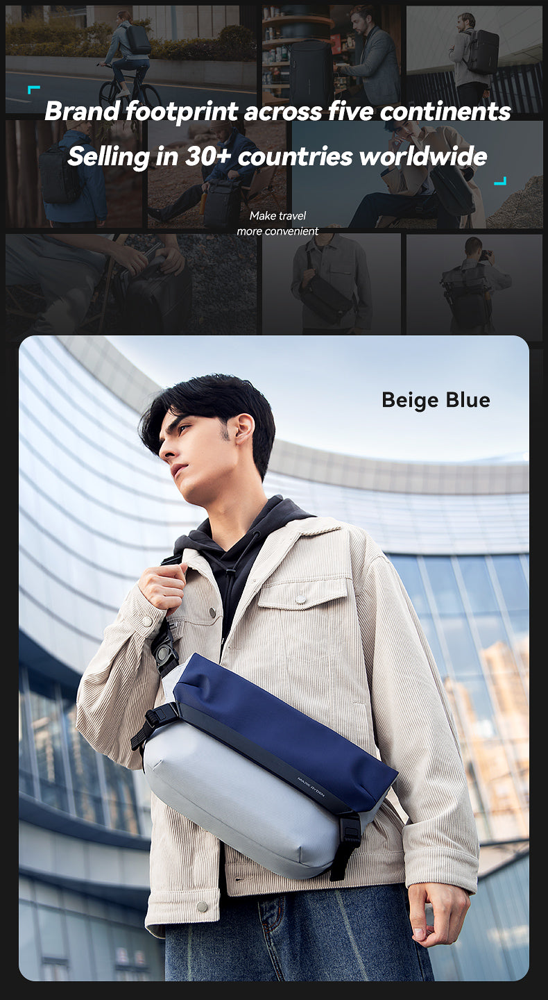 Mark Ryden Selling Explosive Men's Crossbody Bag Sports Cycling wholesale crossbody bag