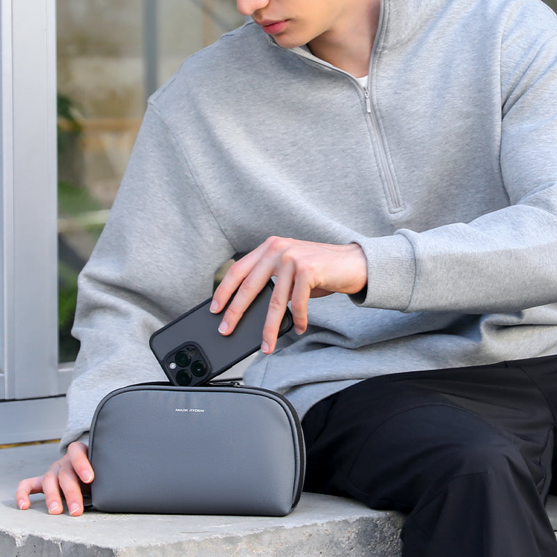 Mark Ryden Best Seller Toiletries Bag Men's Large Capacity Scrub Bag Fitness Travel Portable Waterproof Storage Bag