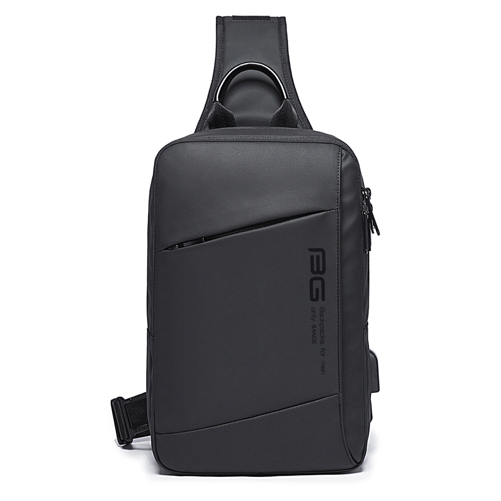 Factory Bange new waterproof oxford wholesale anti theft custom korean crossbody sling bag men sling bag