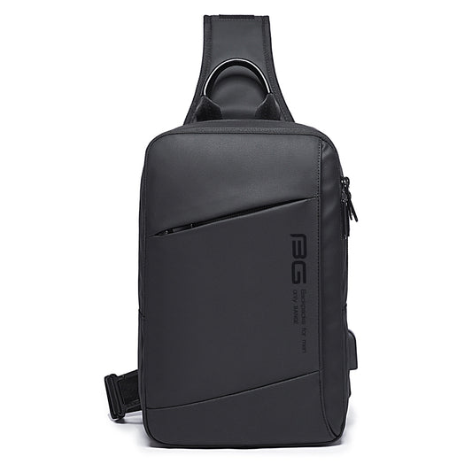 Factory Bange new waterproof oxford wholesale anti theft custom korean crossbody sling bag men sling bag