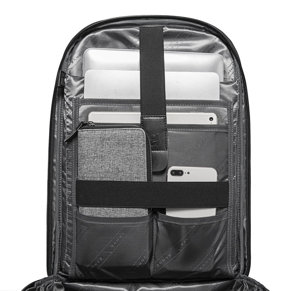 Bange black back packs school bags fashion backpack laptop smart custom men laptop backpack bag backpacks