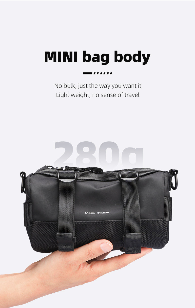 Mark Ryden Hot Mini Crossbody Bag Men's Chest Bag Sports Cycling Large Capacity Small Backpack Shoulder Crossbody Bag