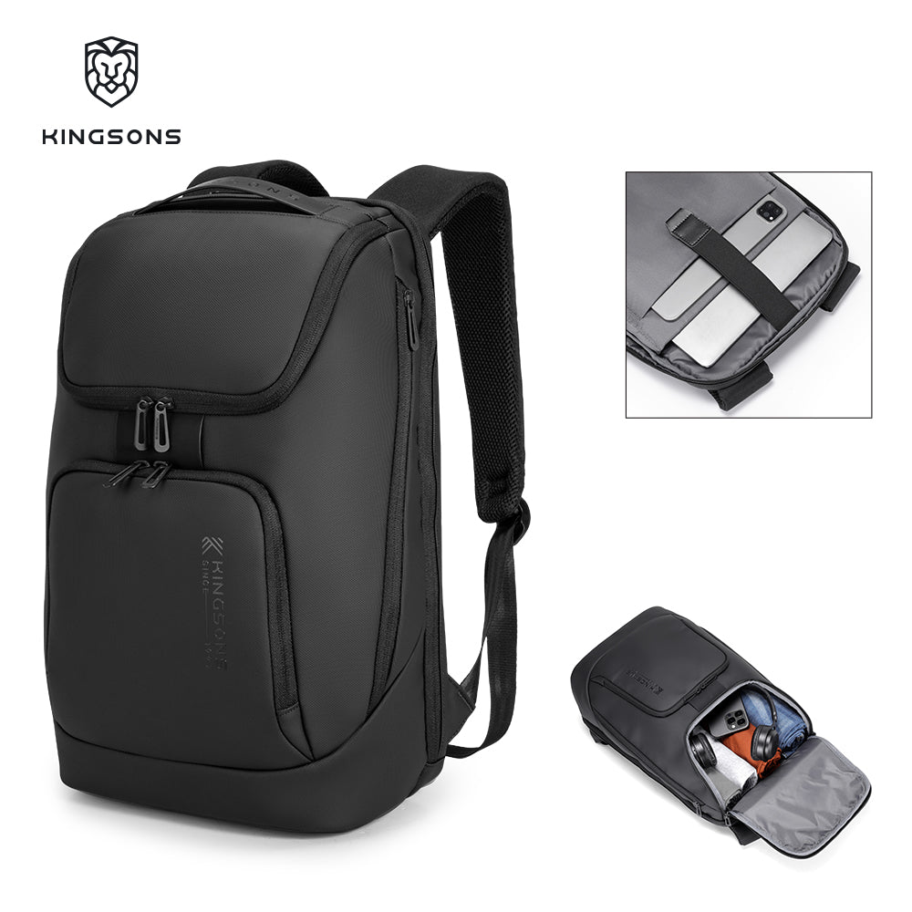Kingsons Durable Casual Lightweight Waterproof Foldable ultra Slim Laptop Backpack Computer Laptop Bag