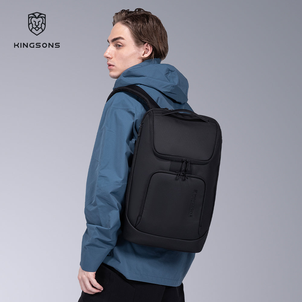 Kingsons Durable Casual Lightweight Waterproof Foldable ultra Slim Laptop Backpack Computer Laptop Bag