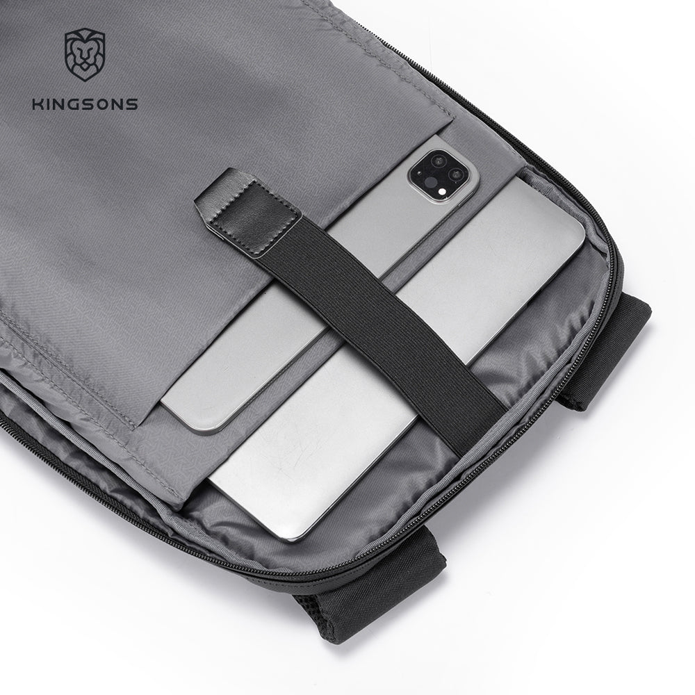Kingsons Durable Casual Lightweight Waterproof Foldable ultra Slim Laptop Backpack Computer Laptop Bag