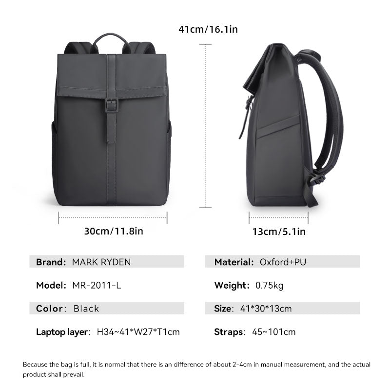 Mark Ryden Factory Hot Sale Lightweight Fashion Shoulder Bag Business Trip Backpack Sports Cycling Computer Bag